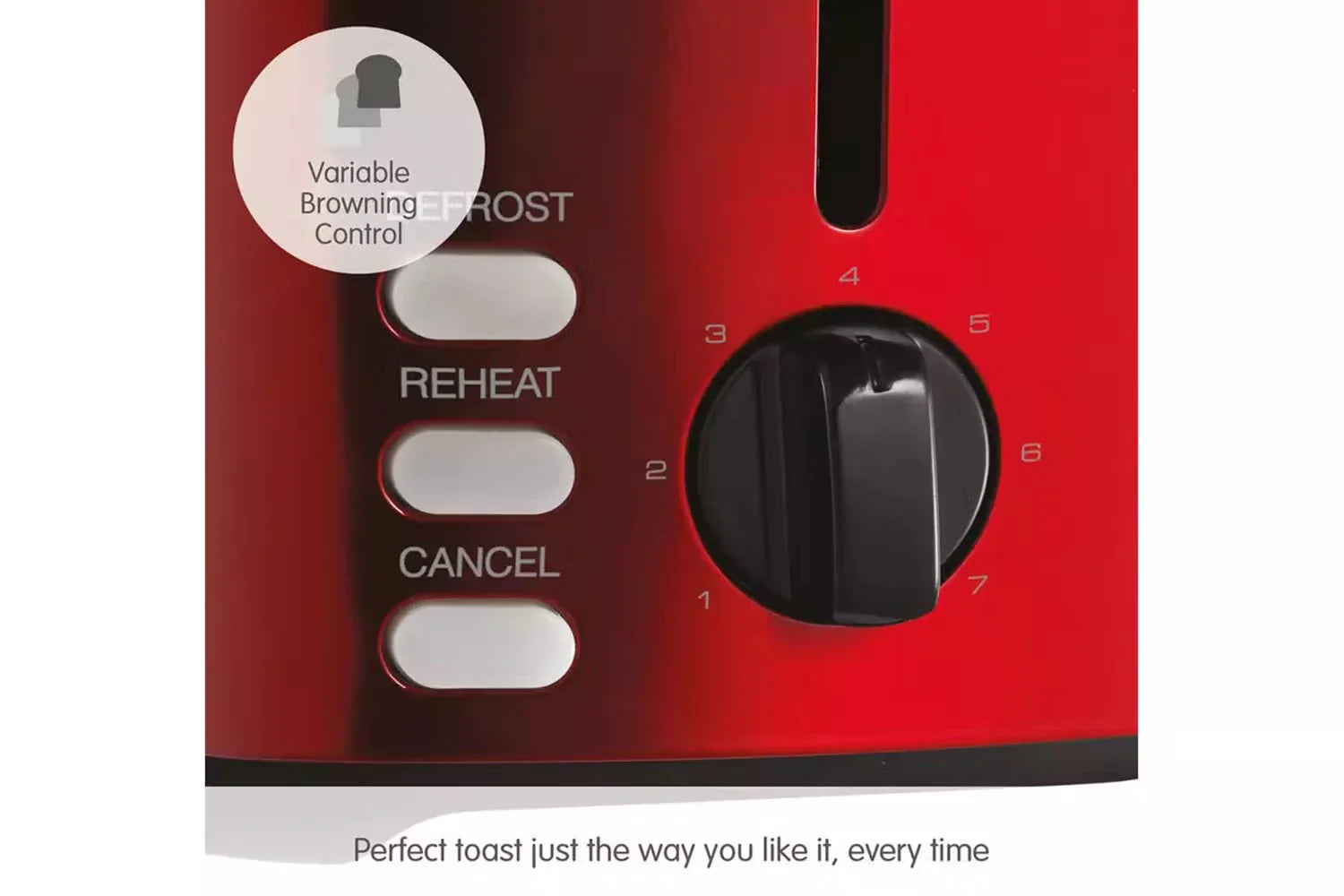Morphy Richards Equip 2 Slice Red Toaster | 222066