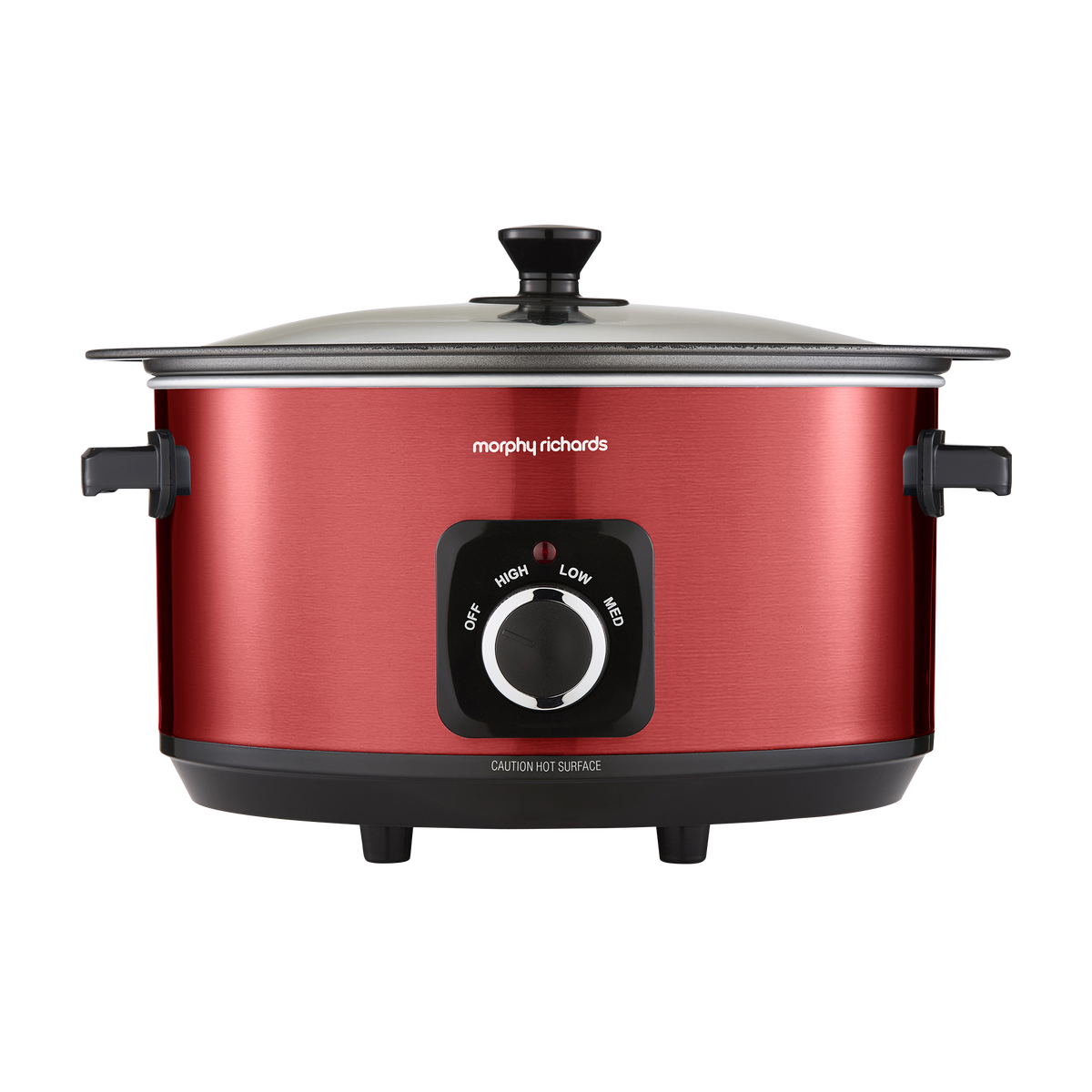 Morphy Richards Slow Cooker Accents Sear & Stew 6.5L Red product image