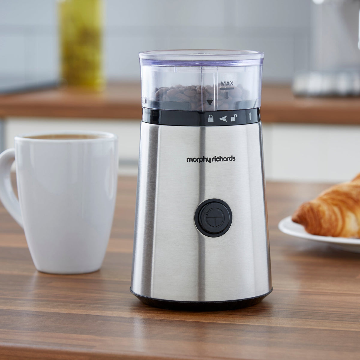 Morphy Richards Brew & Blend Coffee Grinder Electric Stainless Steel product image