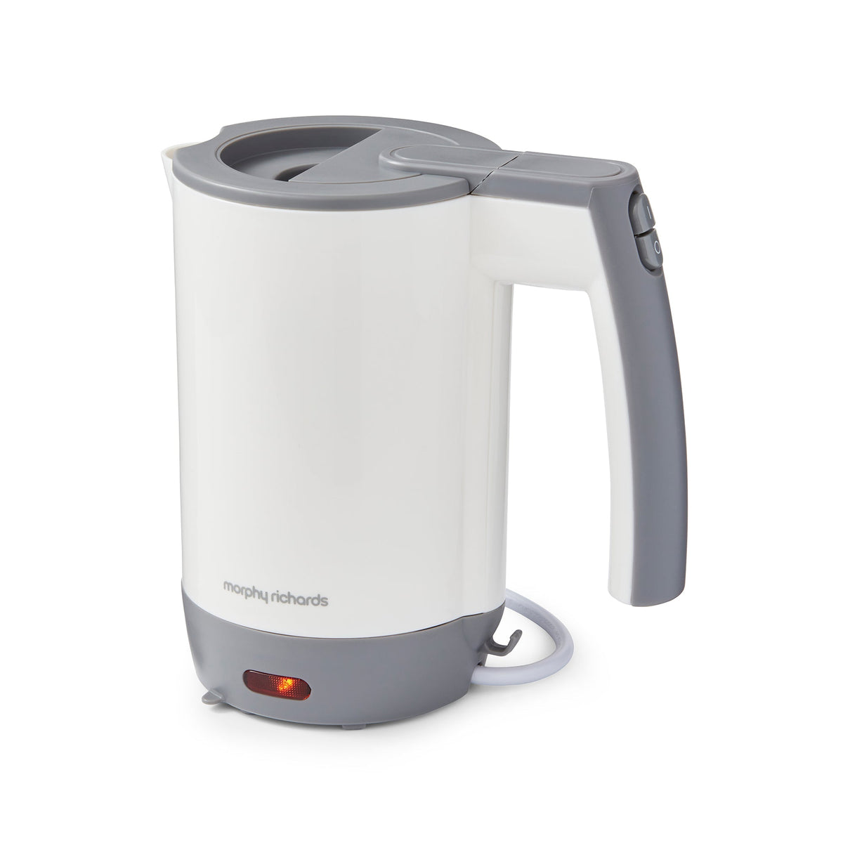 Morphy Richards Compact Travel Kettle 0.5L White & Grey product image