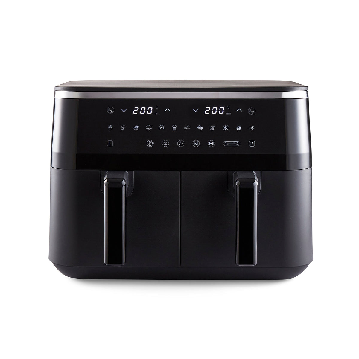 Morphy Richards Shadow Air Fryer Dual Basket 9L Black product image