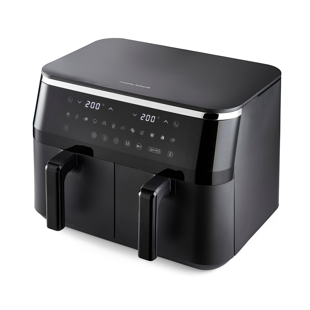 Morphy Richards Shadow Air Fryer Dual Basket 9L Black product image