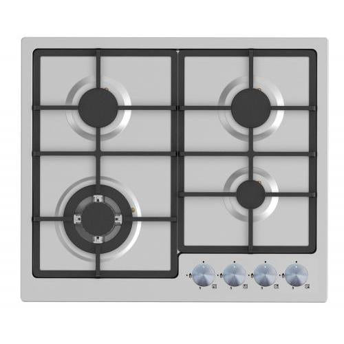 POWERPOINT 4 RING GAS HOB WITH CAST IRON SUPPORTS | P174NGXSS