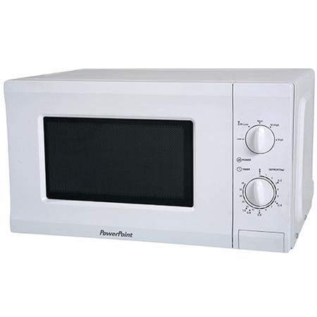 Powerpoint 20L White Freestanding Microwave | P22720CPMWH