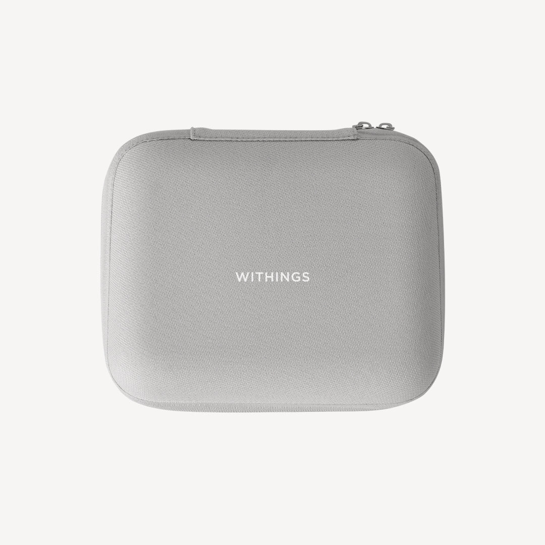 Withings BPM Vision Wi-Fi Upper Arm Blood Pressure Monitor - travel case