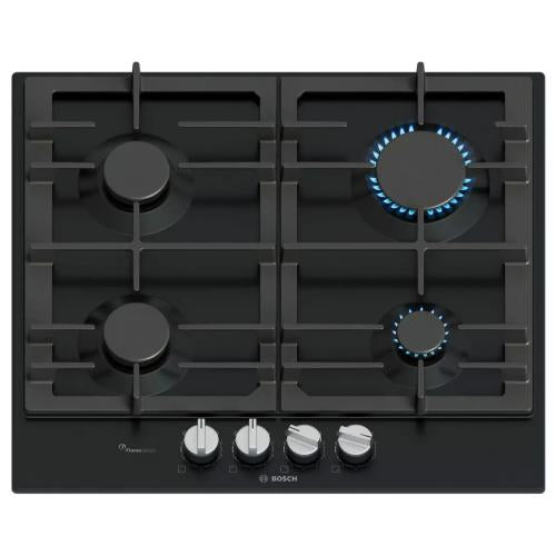 Bosch Series 6 Gas hob 60 cm Enamel, Black | PCP6A6I90