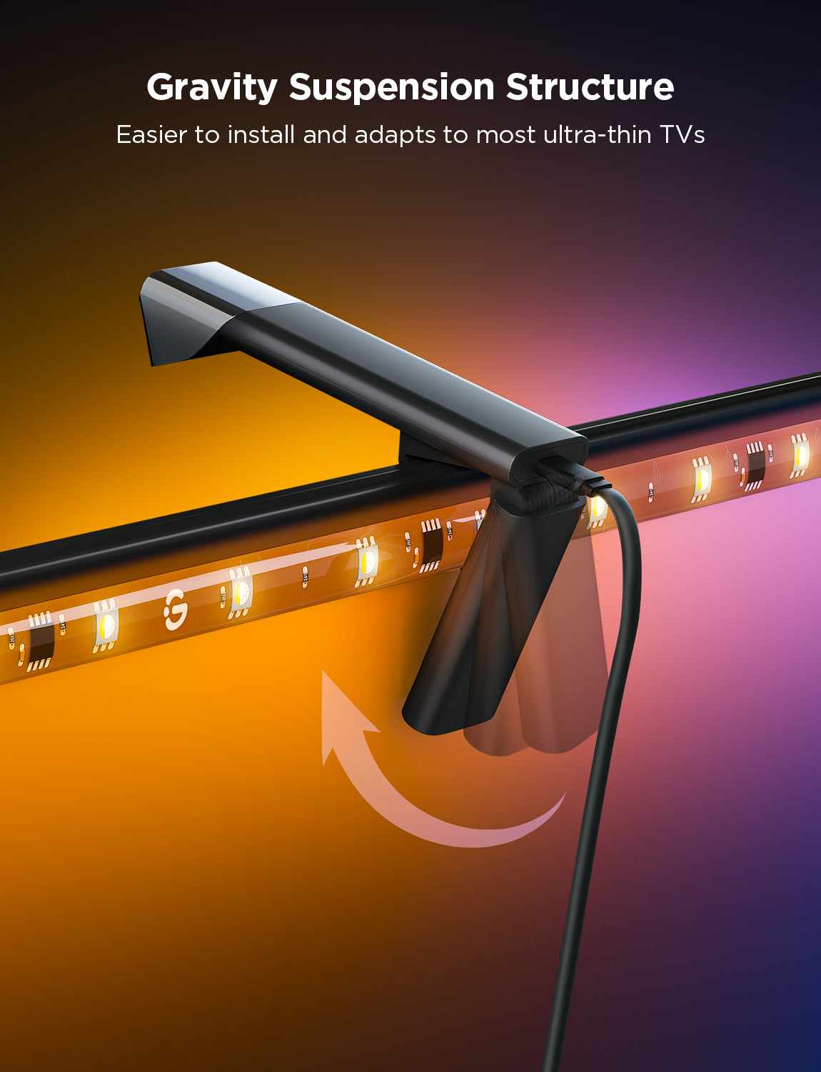 Govee TV Backlight 3 Lite 55–65" RGBICW TV Backlight - official product image
