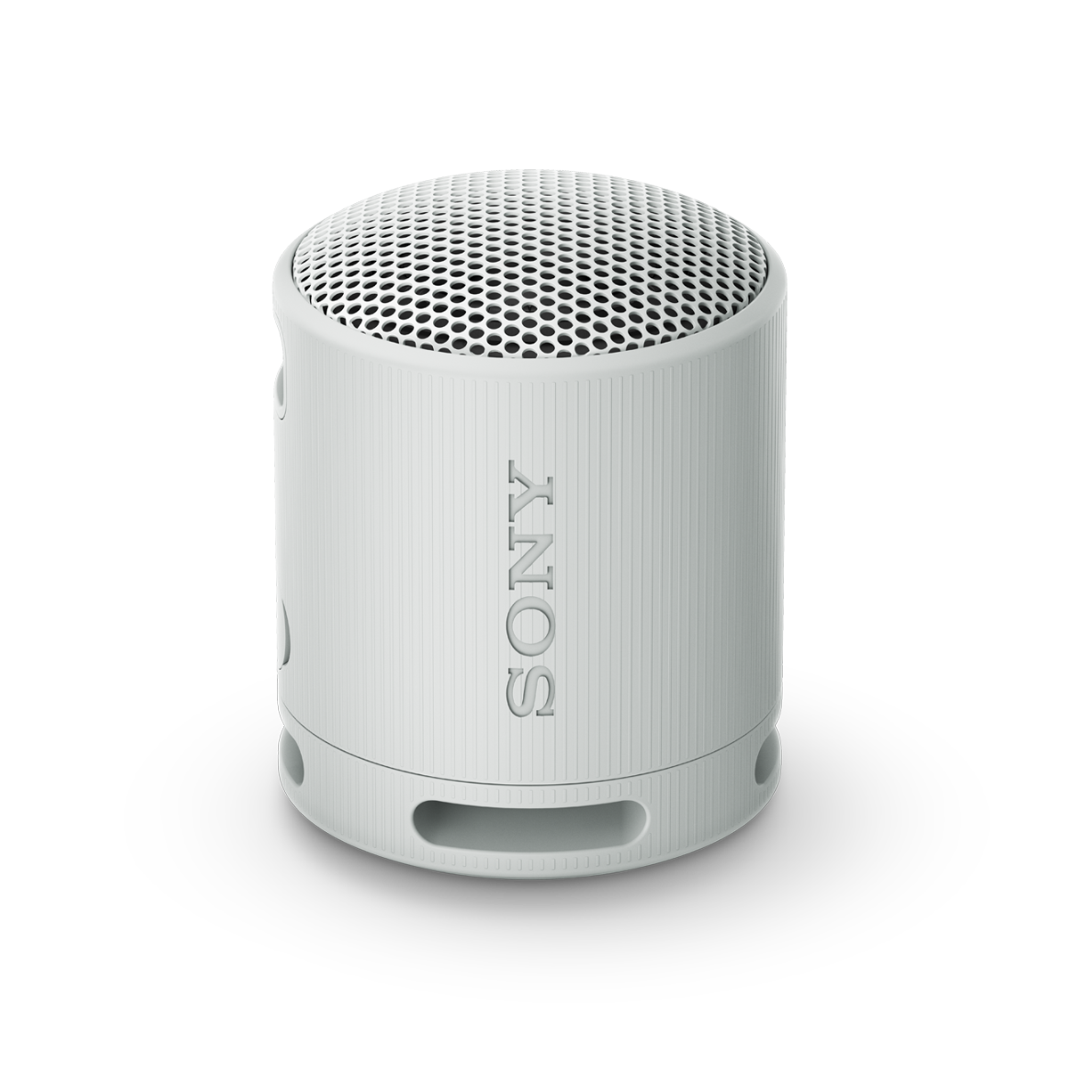 Sony SRS-XB100 Portable Bluetooth Speaker - Light Grey - official product image