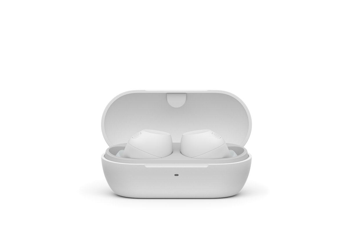 Sony WF-C710N Noise Cancelling True Wireless Earphones - White - product view