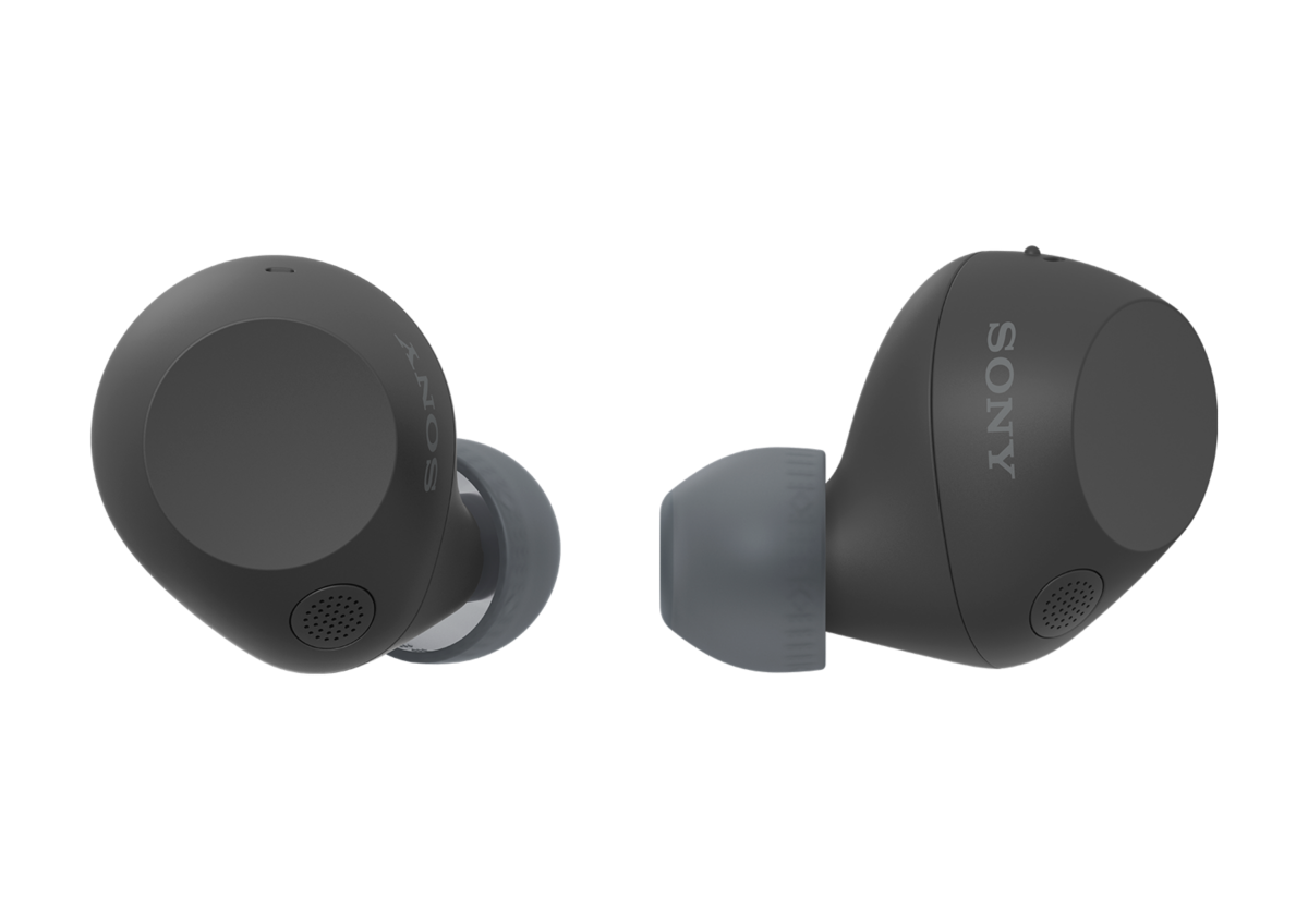 Sony WF-C710N Noise Cancelling True Wireless Earphones - Black - product view