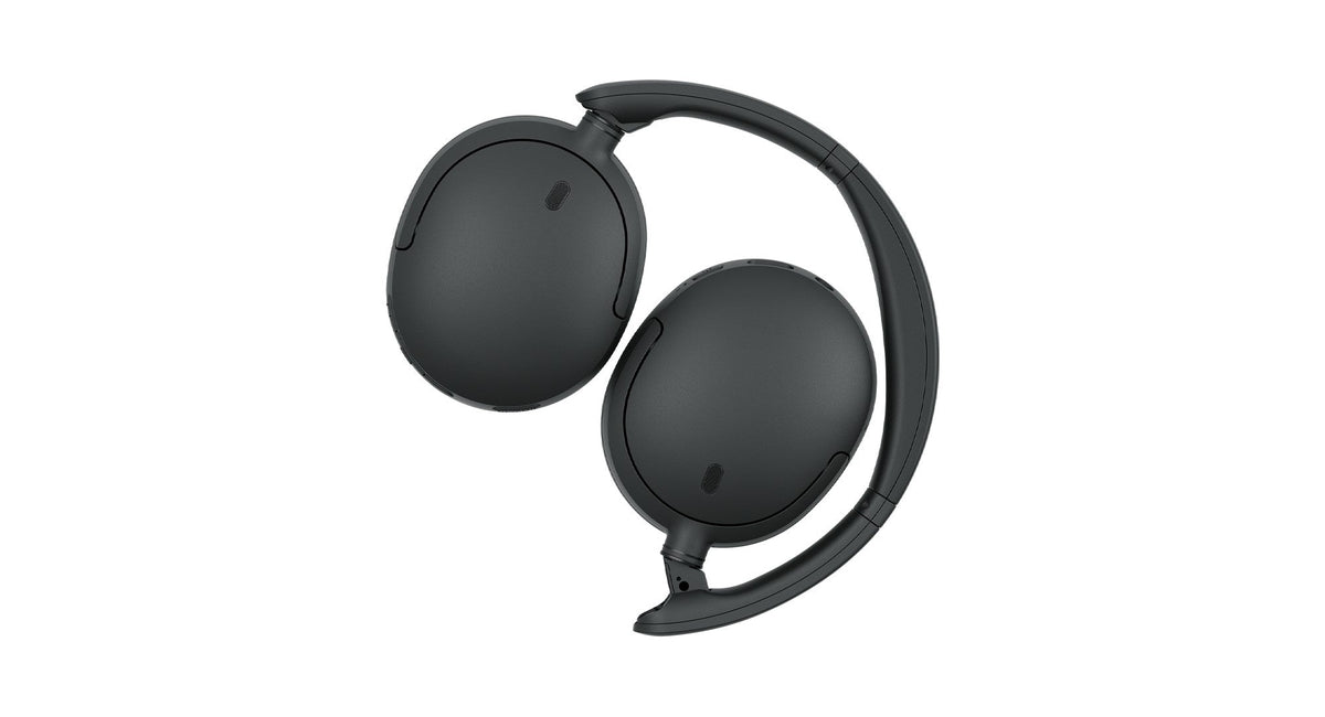 Sony WH-CH730N Wireless Noise Cancelling Headphones - Black - folded