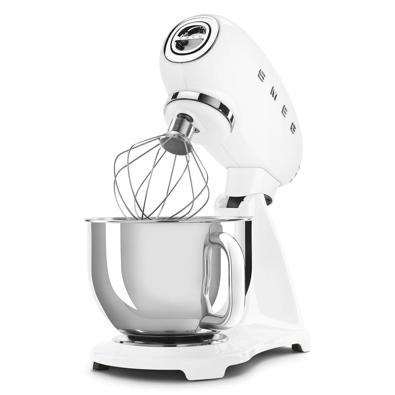 Smeg 50's Retro Style Stand Mixer White | SMF03WHUK