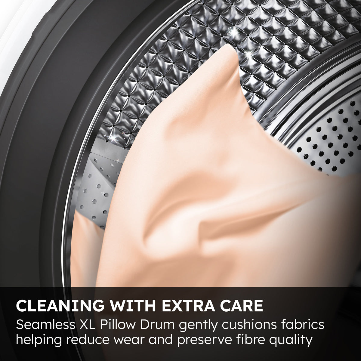 Haier X Series 5 10kg/6kg 1600 rpm Washer Dryer - White - XL Pillow Drum