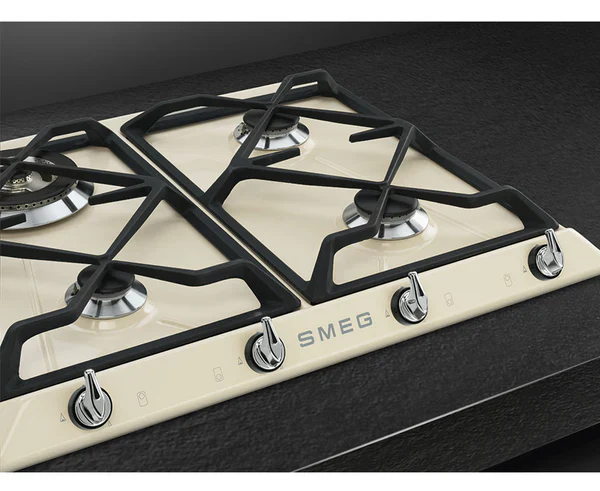 Smeg 60cm Victoria Built-in Gas Hob Cream | SR964PGH