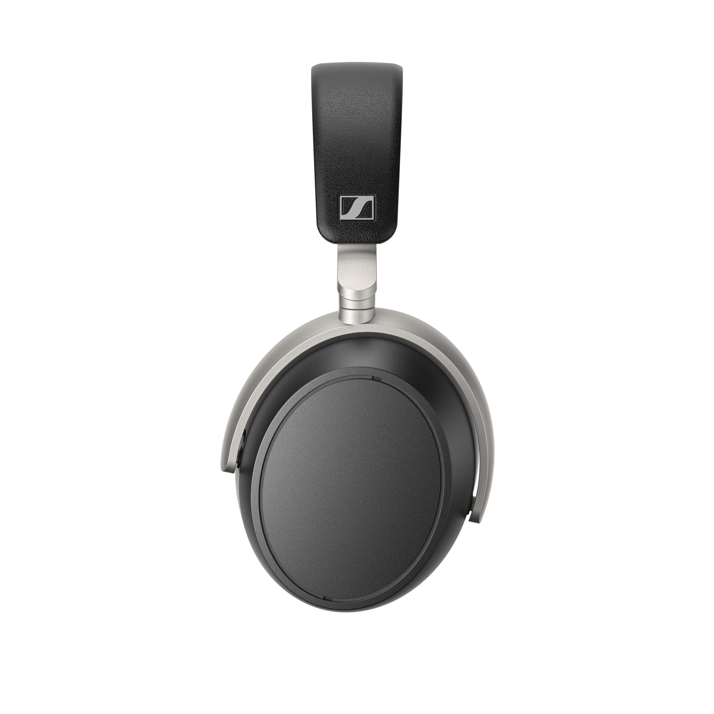 Sennheiser HDB 630 Wireless ANC Headphones Black — side view