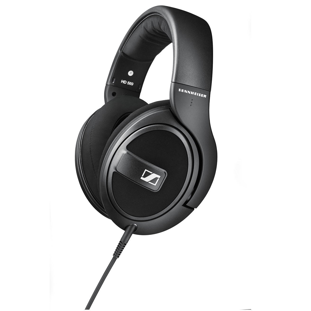 Sennheiser HD 569 Closed-Back Headphones Black — hero three-quarter view