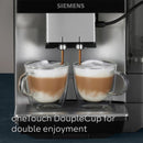Siemens EQ500 Classic Bean‑to‑Cup Coffee Machine | TP515GB1 (Daylight Silver / Piano Black)