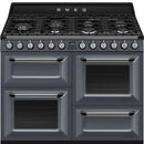Smeg Victoria 110CM Dual Fuel Range Cooker - Black | TR4110BL1