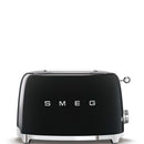 Smeg 50's Retro Style 2 Slice Toaster Black | TSF01BLUK