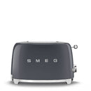 Smeg 50's Retro Style 2 Slice Toaster Slate Grey | TSF01GRUK