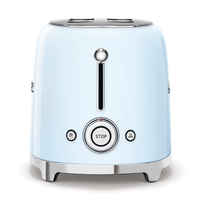 Smeg 50's Retro Style 2 Slice Toaster | Pastel Blue