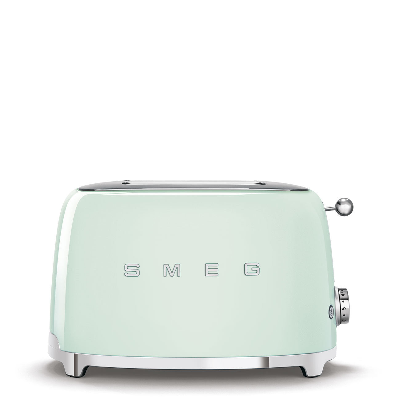 Smeg 50's Retro Style 2 Slice Toaster | Pastel Green | TSF01PGUK