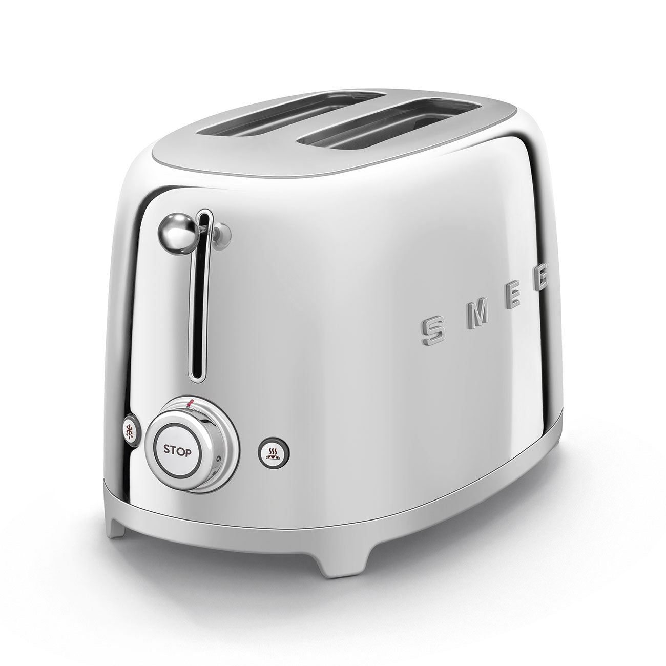 Smeg 50's Retro Style 2 Slice Toaster | Steel | TSF01SSUK