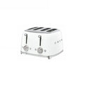 Smeg 50's Retro Style 4 Slice White Toaster | TSF03WHUK