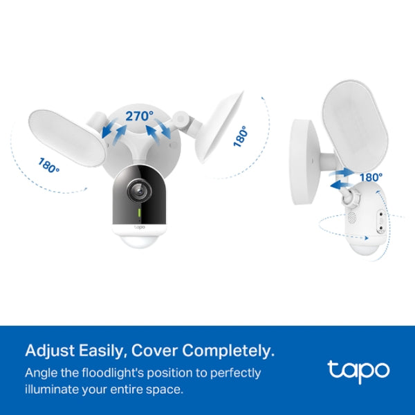 Tp-Link Tapo Smart Floodlight Camera - White | TAPOC720