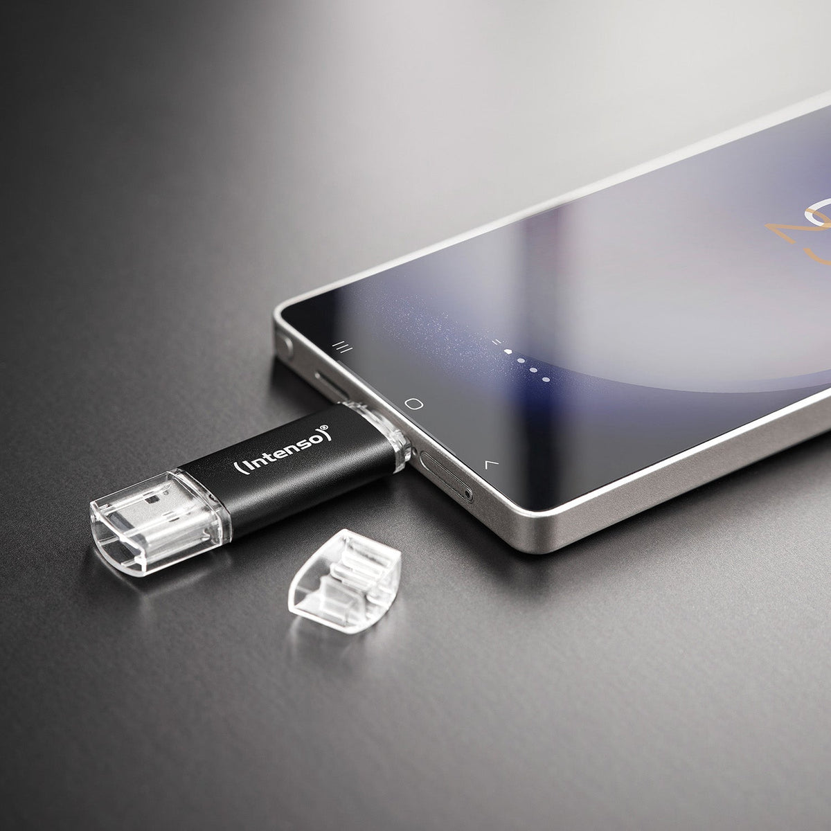 Intenso Twist Line 32GB USB 3.2 Dual Flash Drive, USB-C & USB-A - Anthracite - view 8