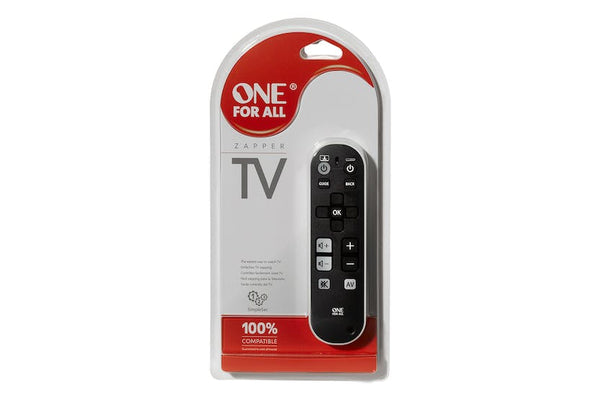 One For All Zapper Universal Remote Control | URC6810