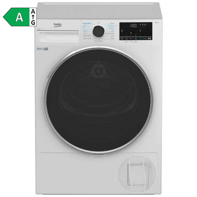 Beko 9kg Heat Pump Tumble Dryer IronFinish™ | B5T4923IW