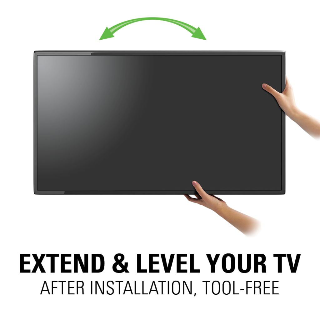 SANUS Full-Motion TV Wall Mount 37"-55" - official product image
