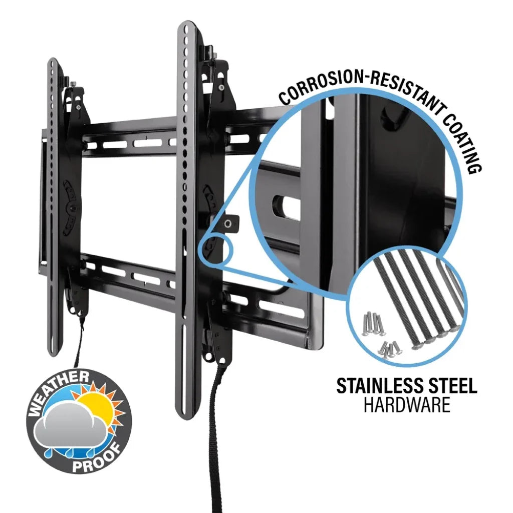 SANUS Outdoor Premium Tilting TV Wall Mount 37"-95" - official product image