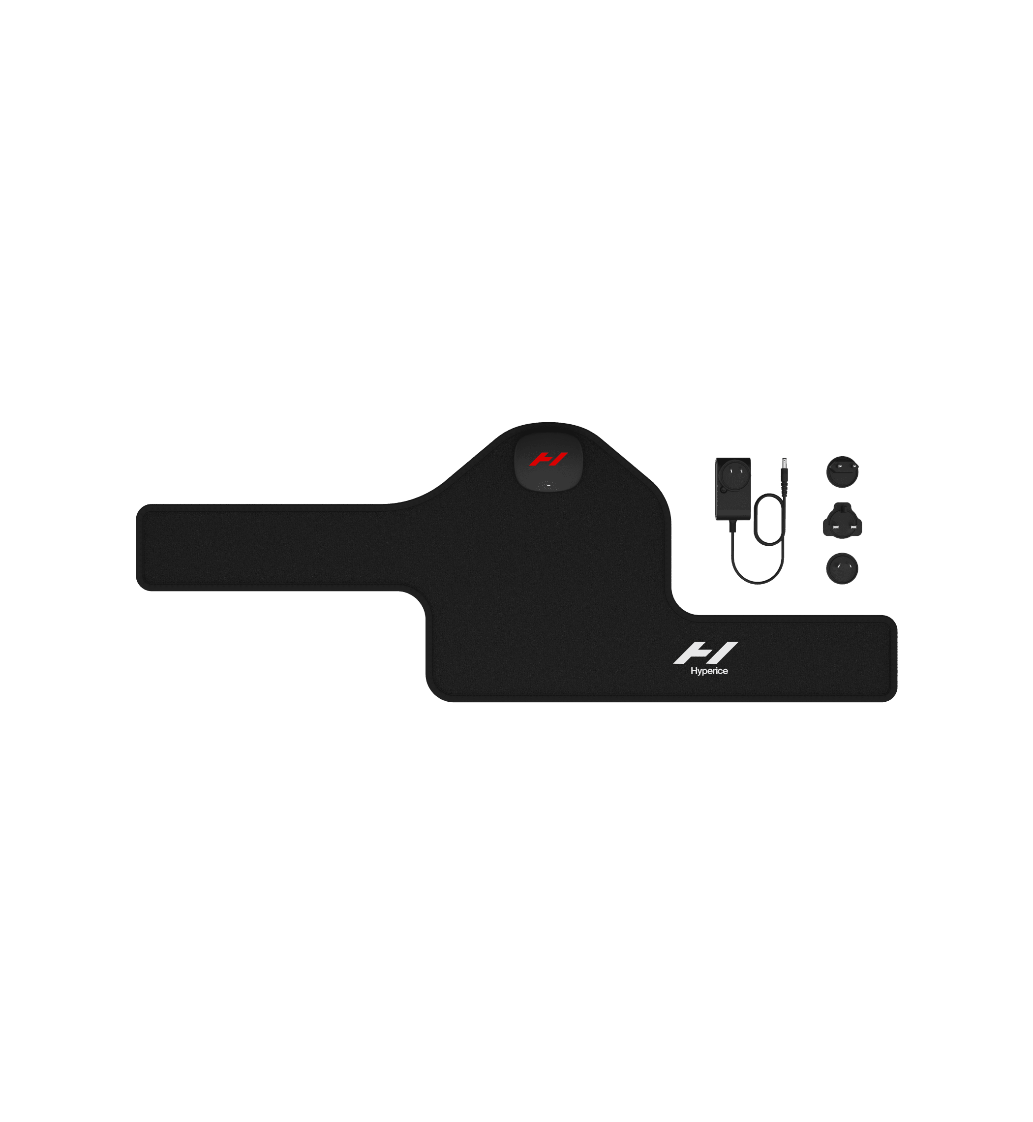 Hyperice Venom 2 Leg black wrap — additional angle