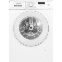 Bosch Series 2 Washing machine, Front Loader 8kg 1400 rpm - White | WGE03408GB
