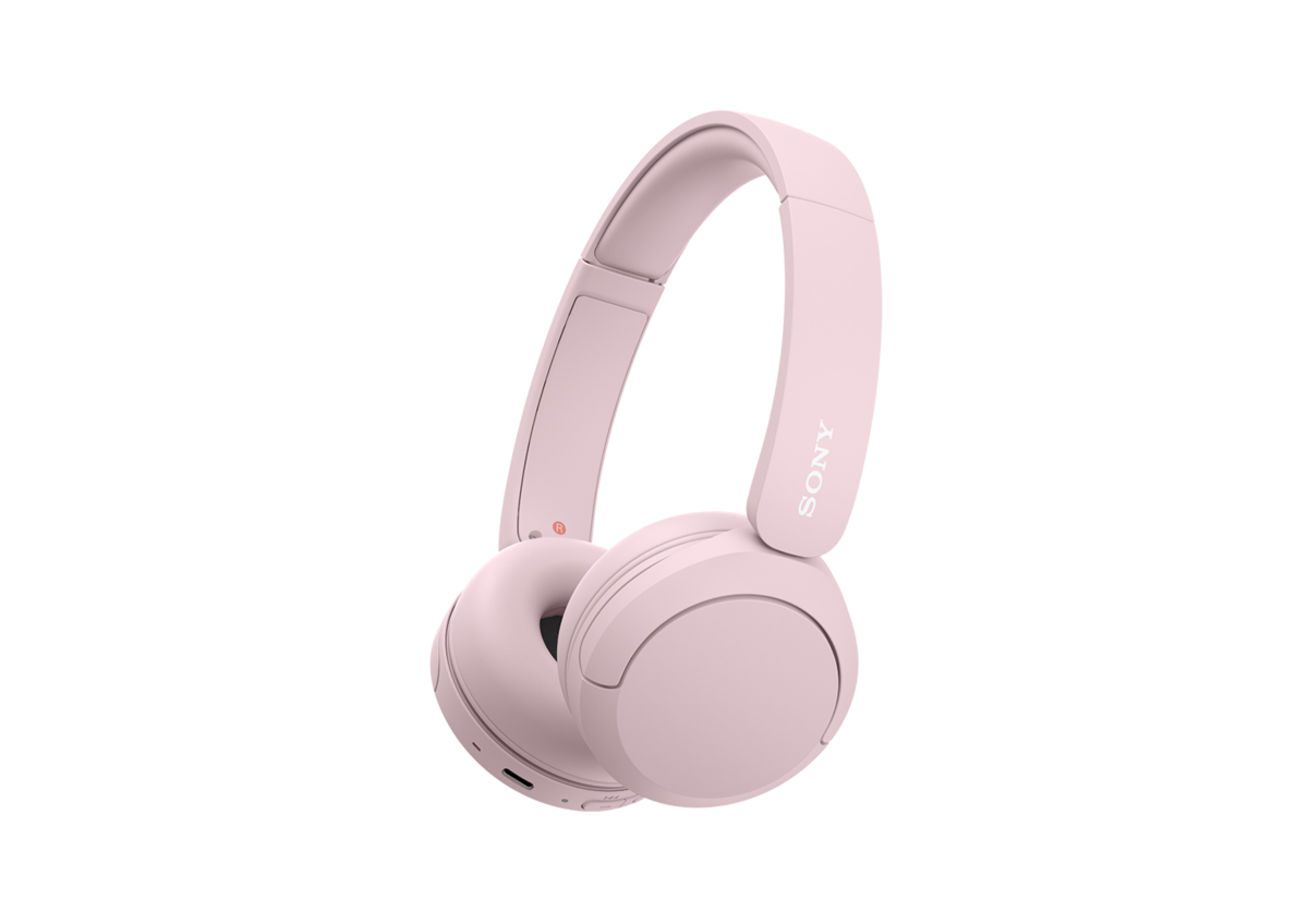Sony WH-CH520 Wireless On-Ear Headphones - Pink - product view