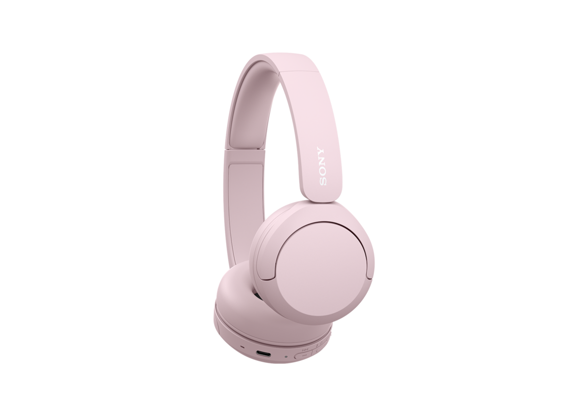 Sony WH-CH520 Wireless On-Ear Headphones - Pink - product view