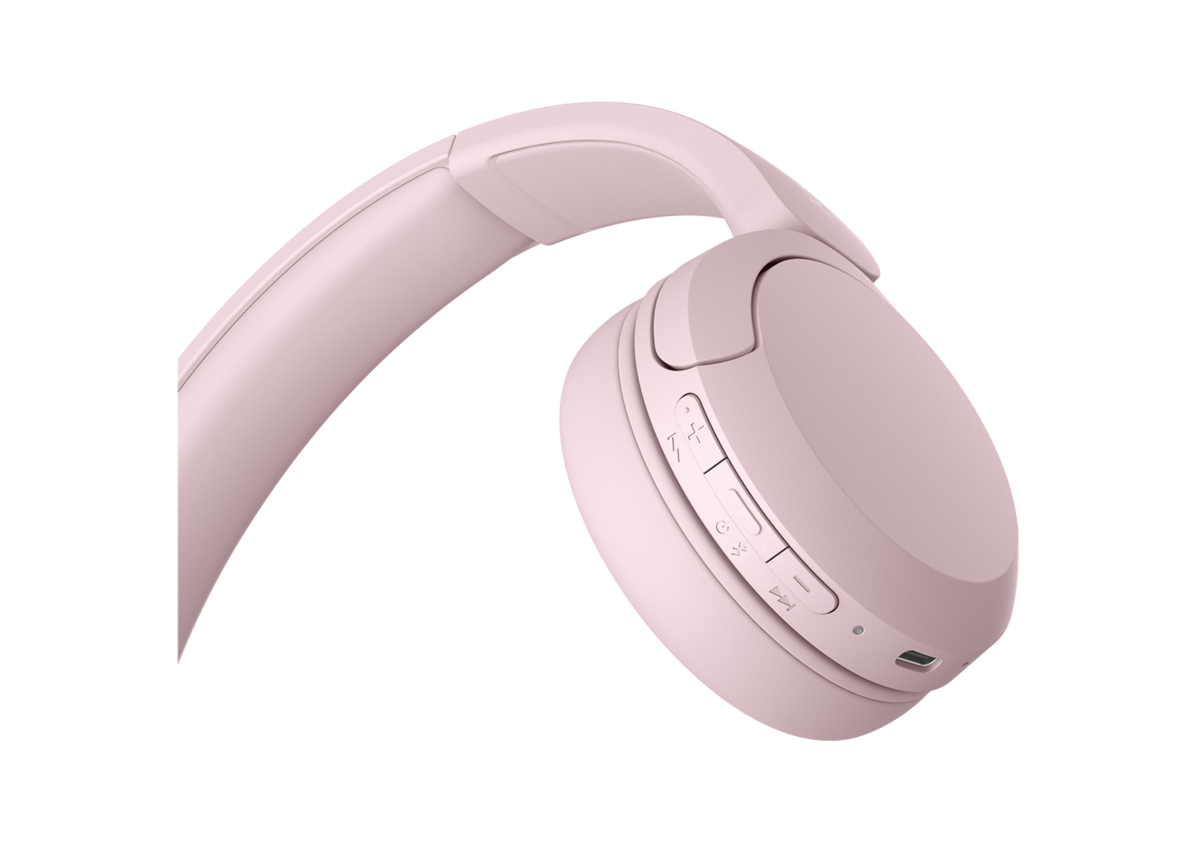 Sony WH-CH520 Wireless On-Ear Headphones - Pink - product view