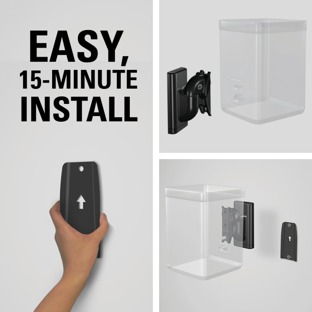 SANUS Universal Speaker Wall Mounts Pair - official product image