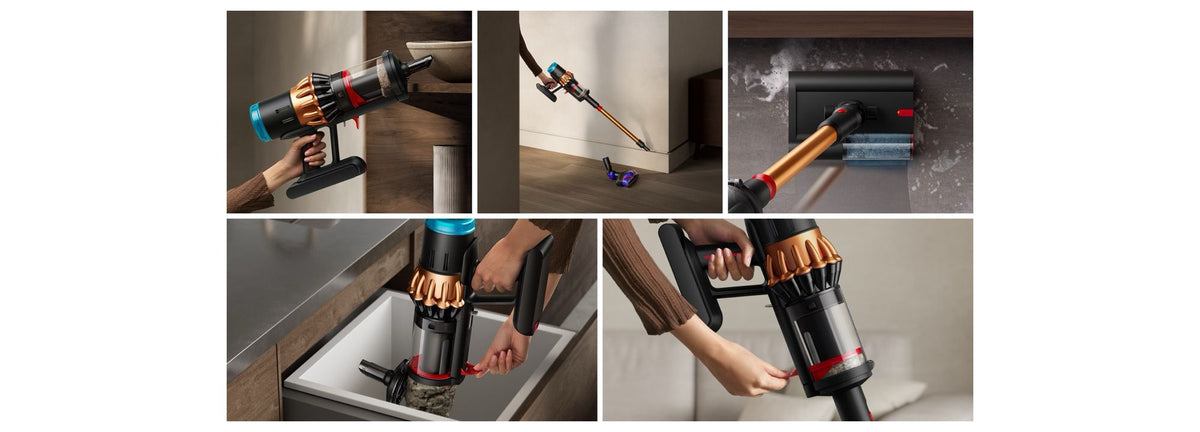 Dyson V16 Piston Animal Submarine Wet & Dry Cordless Vacuum - Black/Copper - built-in tools