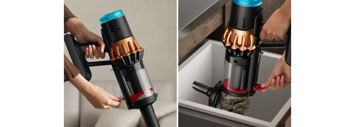 Dyson V16 Piston Animal Submarine Wet & Dry Cordless Vacuum - Black/Copper - hair screw tool and bin