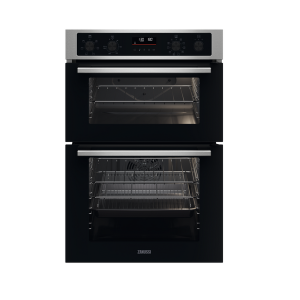 Zanussi Series 40 Double Oven with AirFry Black | ZKCNA7XN