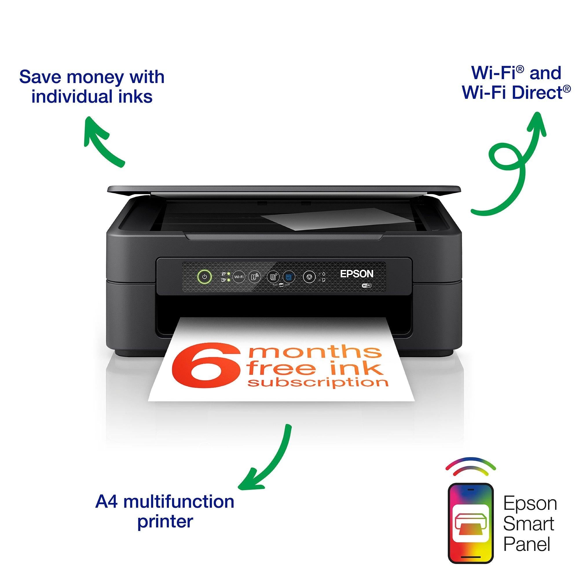 Epson XP-2200 PRINT 27PPM SCAN 1200DPI W | C11CK67401