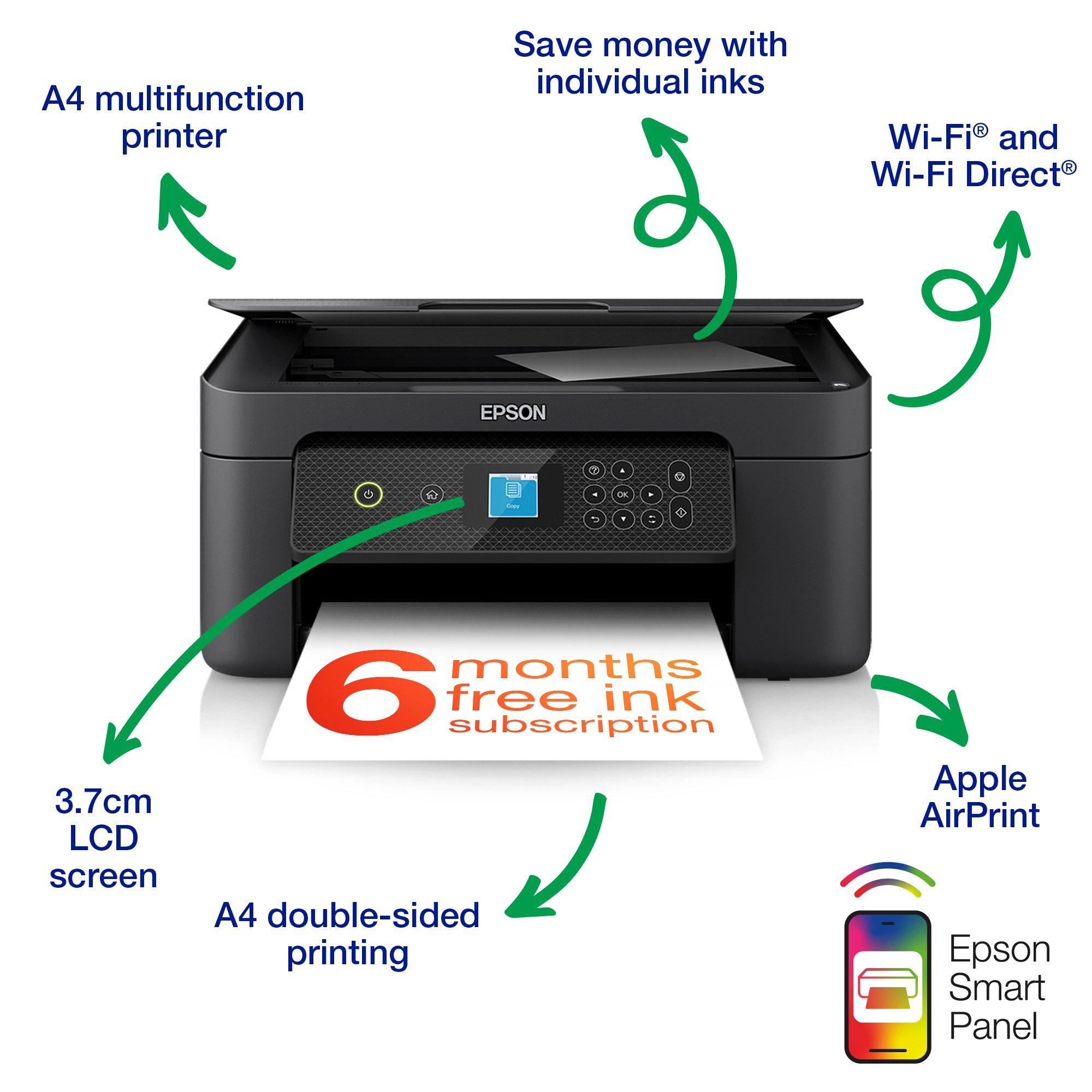 Epson Expression Home XP-3200 Wireless All-in-One Printer | C11CK66401