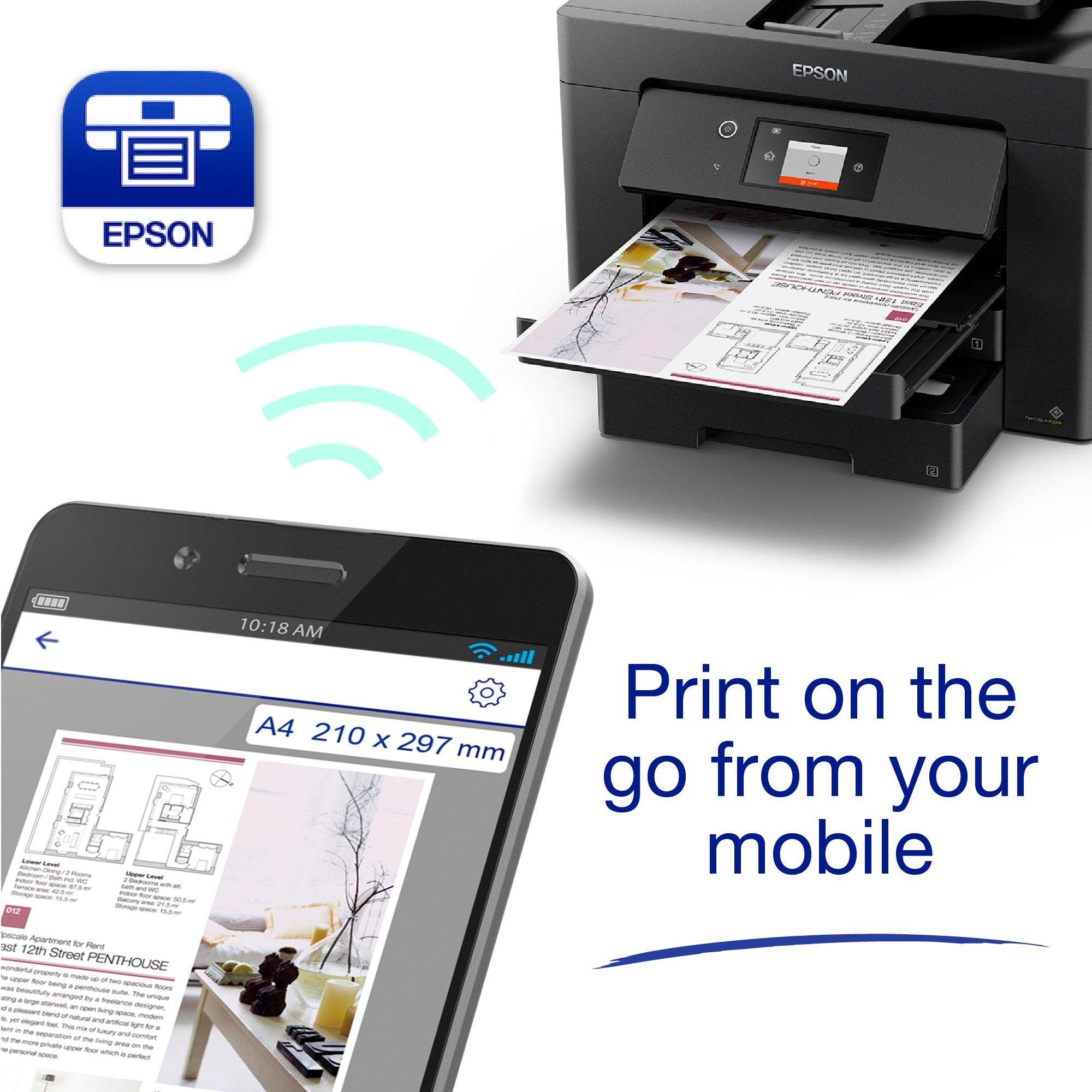 Epson WorkForce WF-7830DTWF A3 Multifunction Printer | C11CH68401