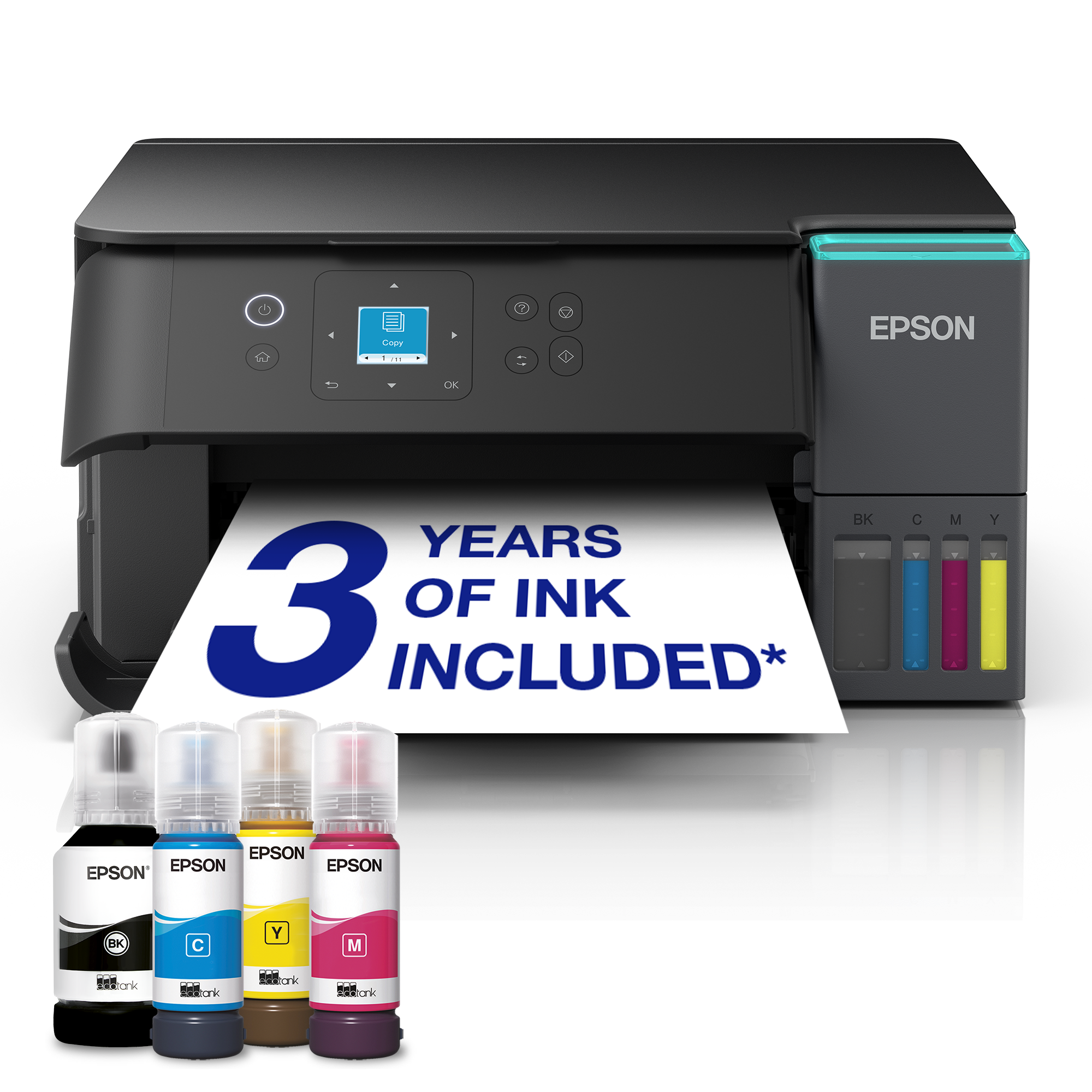 Epson EcoTank ET-2950 Wireless All-in-One Printer | C11CL41401