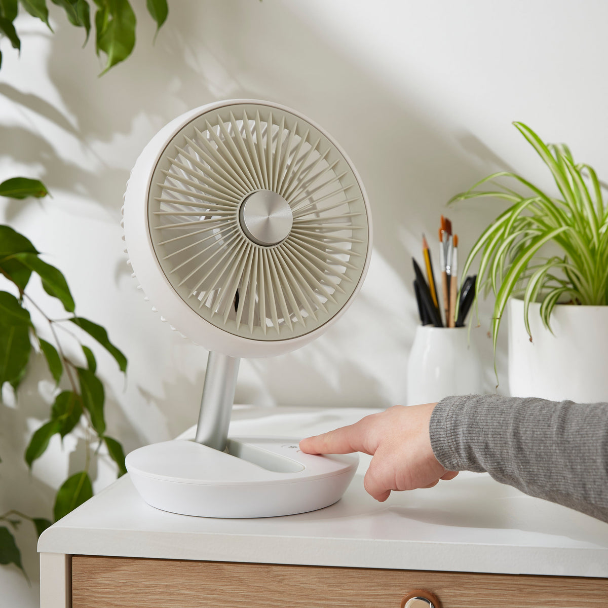 Dimplex Breezepod Fan Cordless Desk White product image