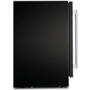 Amica Freestanding 30cm 19 Bottle Black Wine Cooler | AWC300BL