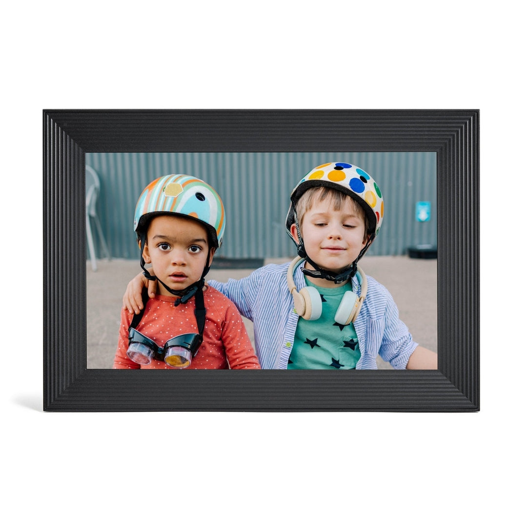 AURA Carver 10.1" WiFi Digital Photo Frame - Gravel | UKA900-BLK Aura Digital Photo Frame Euronics Ireland